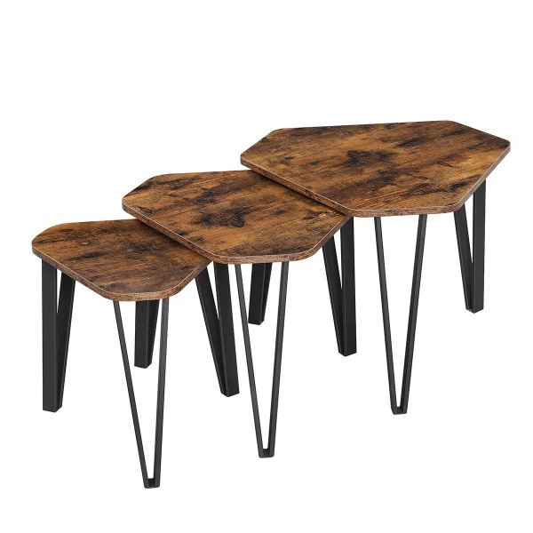 Βοηθητικά Τραπεζάκια (Σετ 3τμχ) Vasagle LNT14BX