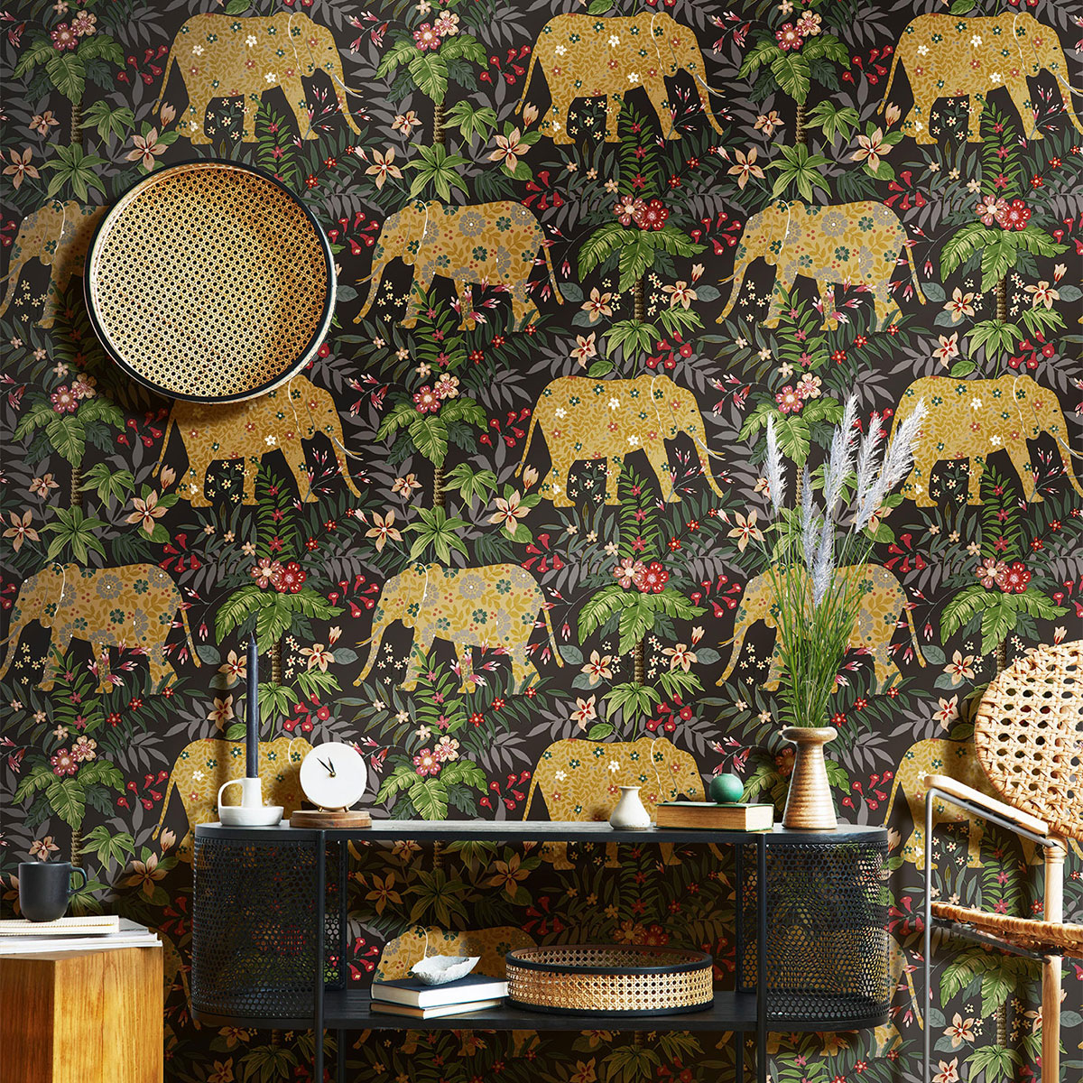 Ταπετσαρία Τοίχου Cristiana Masi Flora 18549-Par Home Ταπετσαρίες Spitishop