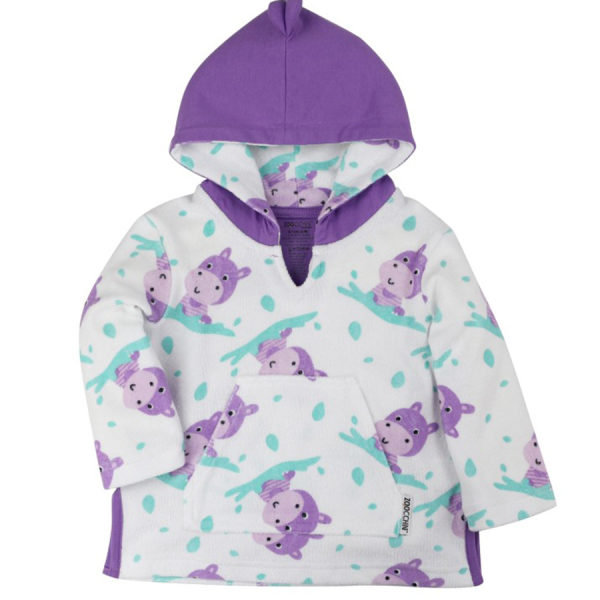 Παιδικό Πόντσο Με Αντηλιακή Προστασία Zoocchini Ιπποπόταμος