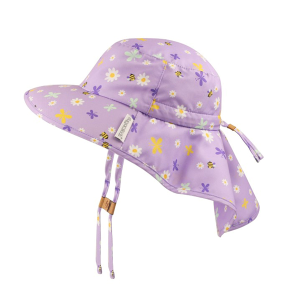 Παιδικό Καπέλο Με Προστασία UPF50 FlapjackKids Μαργαρίτες