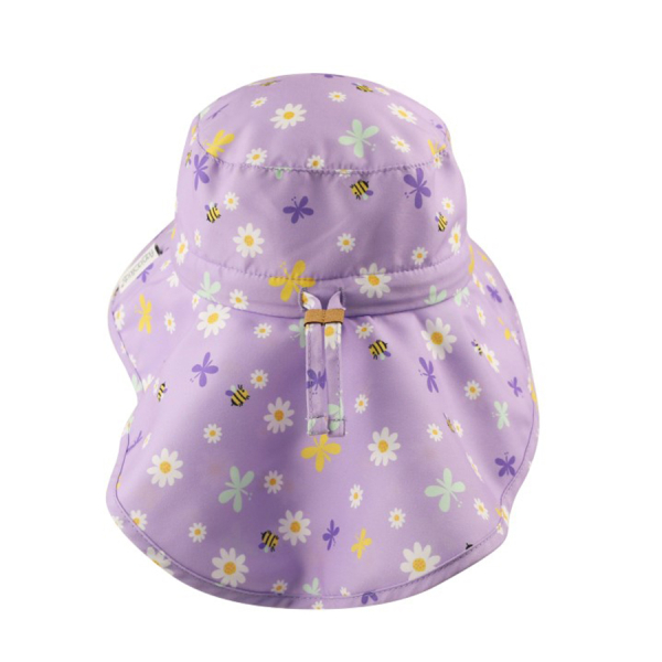 Παιδικό Καπέλο Με Προστασία UPF50 FlapjackKids Μαργαρίτες