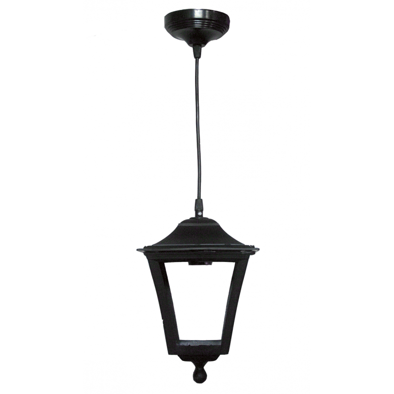 Φωτιστικό Οροφής Μονόφωτο Heronia Zeus 552 11-0022 Black