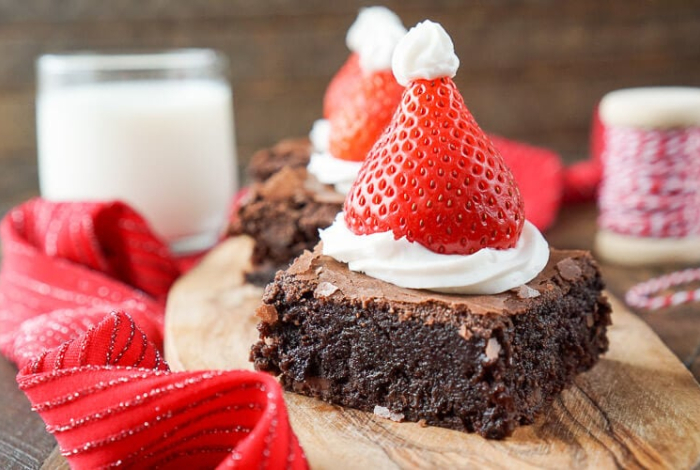 Χριστουγεννιάτικη συνταγή: Τα brownies του Άγιου Βασίλη