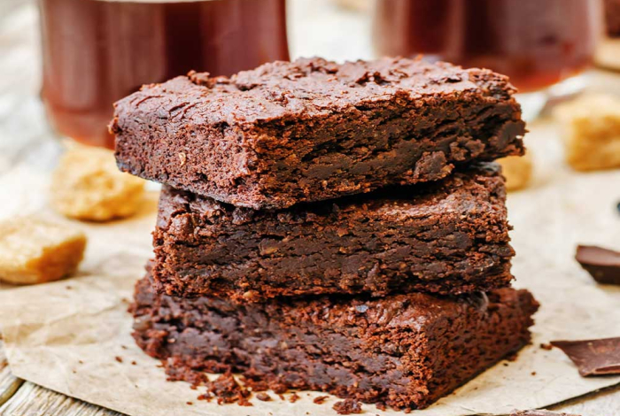 Brownies με 3 μόνο υλικά!