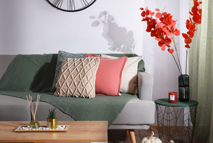 Spitilook: Φθινοπωρινή ατμόσφαιρα στο σαλόνι