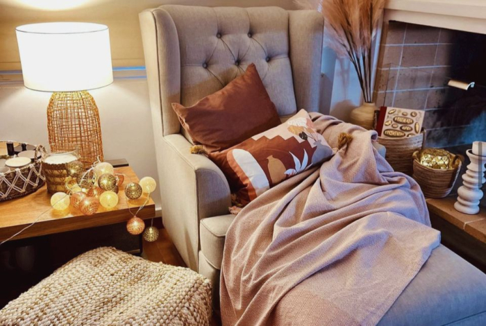 Spitilook: Το cozy σαλόνι της Δέσποινας!