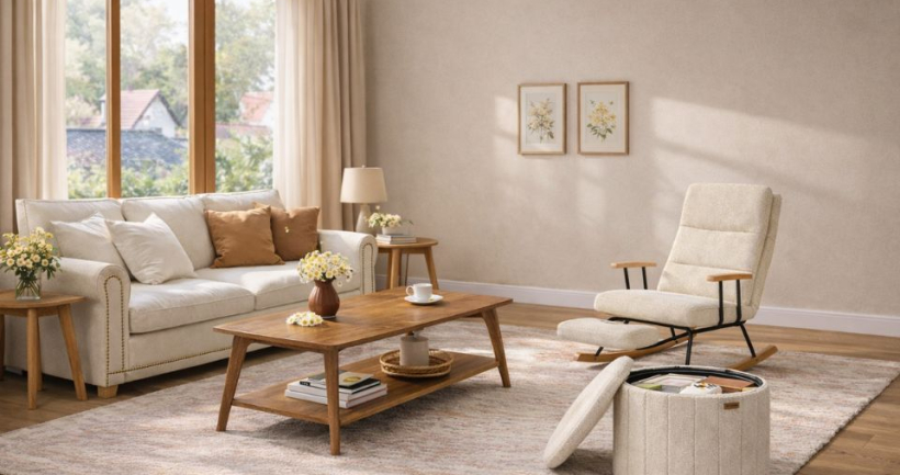 Spitilook: Natural Calm με φυσικά υλικά