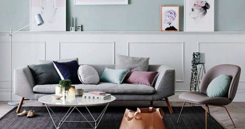 Spitilook: Συνδυάστε παστέλ χρωματισμούς με γκρι τόνους