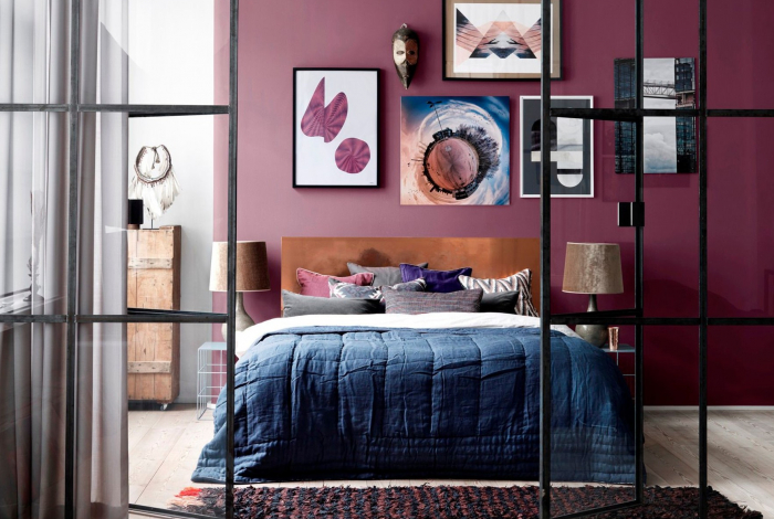 Spitilook: Ένταση και χρώμα στο υπνοδωμάτιο