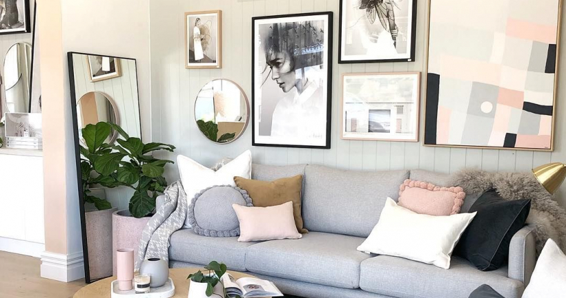 Spitilook: Διακόσμηση τοίχου με πίνακες