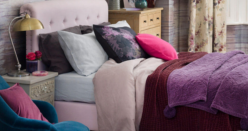 Spitilook: Χρώμα και ένταση στην κρεβατοκάμαρα