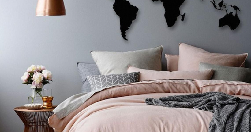 Spitilook: Παστέλ τόνοι και εκκεντρική διακόσμηση στο υπνοδωμάτιο
