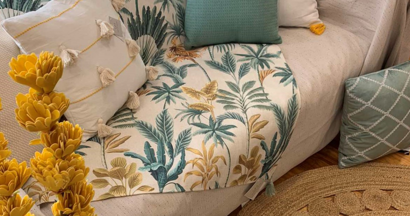 Spitilook: Ένα σαλόνι τροπικό