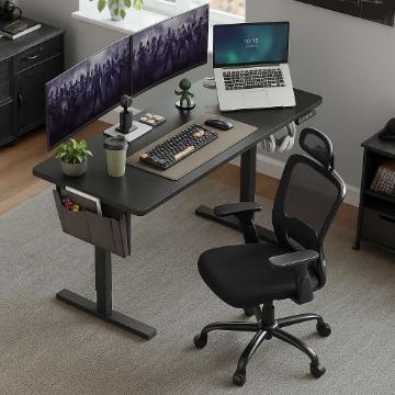 Ηλεκτρικό γραφείο + καρέκλα γραφείου