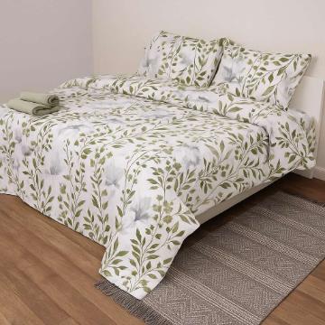 Πάπλωμα + σεντόνια + μαξιλάρια + χαλί + θήκη