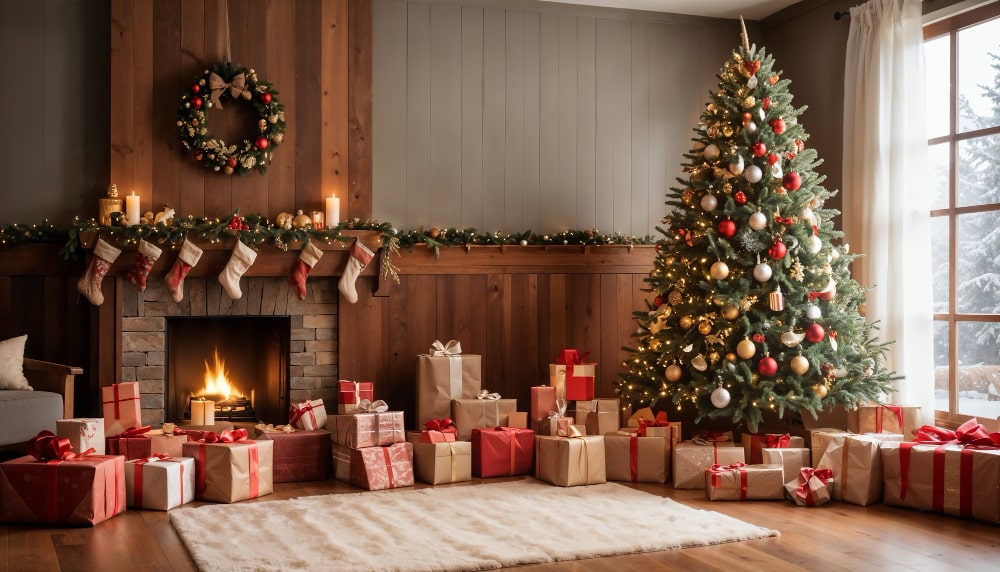 Eternal Warmth Christmas Scene